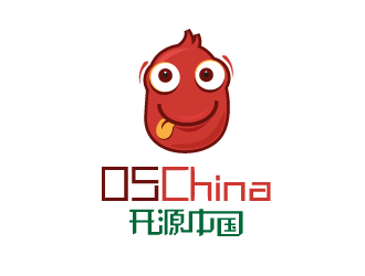 文大為的開源中國OSChina 卡通LOGOlogo設計