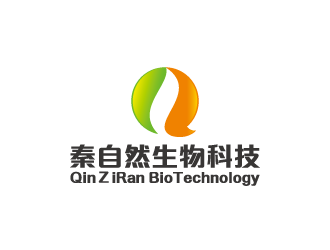 周金進的秦自然生物科技 QinＺiRan BioTechnologylogo設計