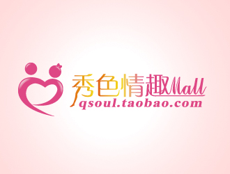 秀色成人用品淘寶店鋪logologo設計