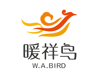 李桂平的暖祥鳥(niǎo)（Warm auspicious bird，通過(guò)這些字母給縮寫(xiě)一下，）品牌商標(biāo)設(shè)計(jì)公司完成公司logo設(shè)計(jì)