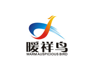 楊福的暖祥鳥(niǎo)（Warm auspicious bird，通過(guò)這些字母給縮寫(xiě)一下，）品牌商標(biāo)設(shè)計(jì)公司完成公司logo設(shè)計(jì)