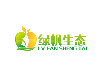 周金進的綠帆生態(tài)logo設計