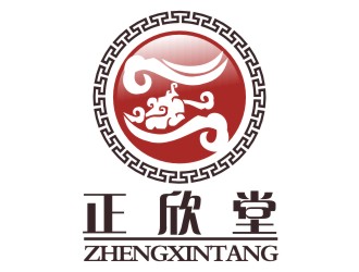 正欣堂茶莊logo設計