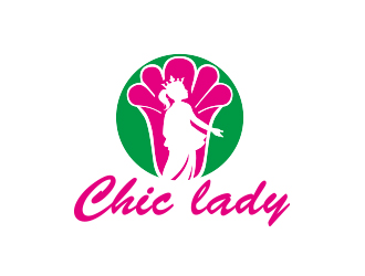 何錦江的CHIC LADYlogo設計