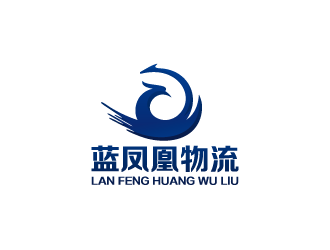 周金進的藍鳳凰物流有限公司logo設計