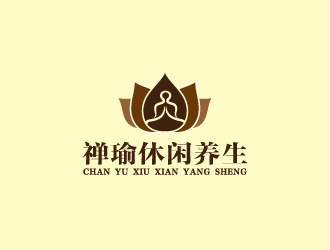 周金進的淮南禪瑜休閑養生有限公司logo設計