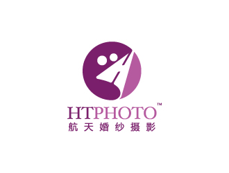 楊勇的航天婚紗攝影機(jī)構(gòu)/HTphotologo設(shè)計