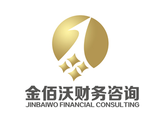 潘樂的銀川金佰沃財務咨詢有限公司logo設計