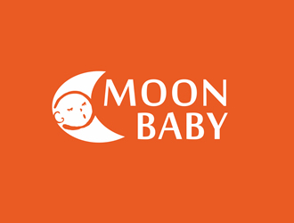 MOON BABY童裝店logo設計