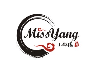 李泉輝的Restaurant Miss Yang 小白楊食府logo設(shè)計(jì)