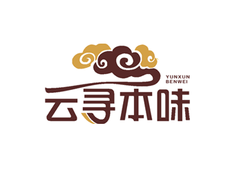 云尋本味祥云字體logologo設(shè)計(jì)