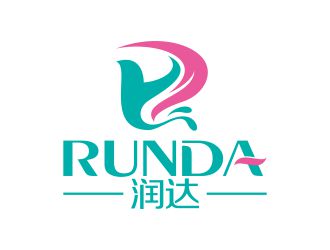 何嘉健的潤達化妝品logo設計