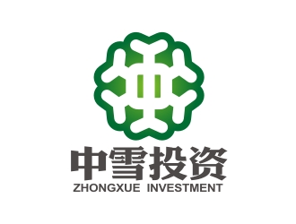 曾翼的中雪投資公司logologo設計