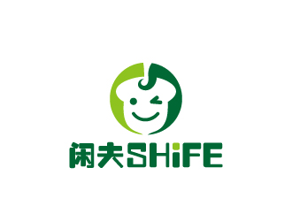 周金進的閑夫  SHIFElogo設計