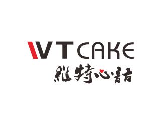 胡紅志的維特心語 wtcakelogo設(shè)計