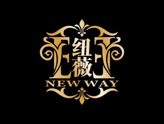 "紐薇 new way"logo設計