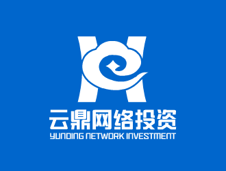 張發國的云鼎網絡祥云元素logologo設計