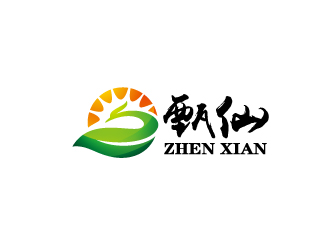 周金進的甄仙茶葉品牌logo設計