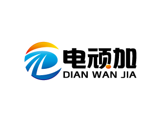 周金進的電頑加 電玩網吧logo設計