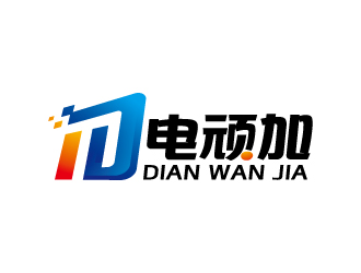 周金進的電頑加 電玩網吧logo設計