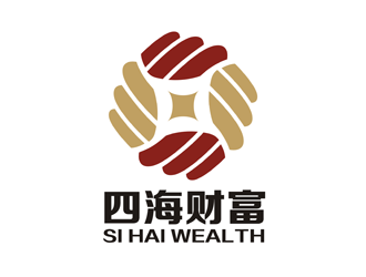 四海財富logo設計