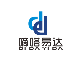 湯儒娟的嘀嗒易達 物流電商標志logo設計