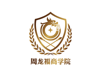 譚家強的周龍福商學院logo設計