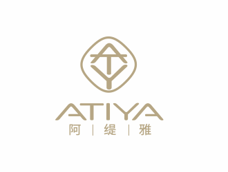 林思源的阿緹雅Atiya瑜伽館logo設計