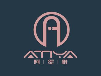 林思源的阿緹雅Atiya瑜伽館logo設計