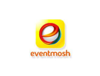 鐘炬的活動時 eventmosh APP圖標(biāo)logologo設(shè)計