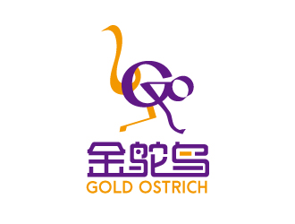 張俊的金鴕鳥羽毛加工logologo設計