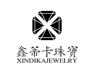 張俊的鑫蒂卡珠寶logologo設計