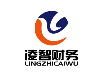 張俊的凌智財務logo設計