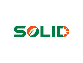 周金進的solid植物補光產品logo設計