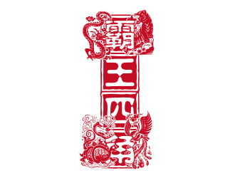 何錦江的霸王四角logo設(shè)計(jì)