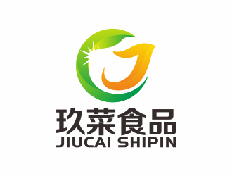 何嘉健的上海玖菜食品有限公司logo設計