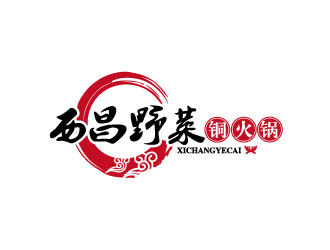 西昌野菜銅火鍋logo設計