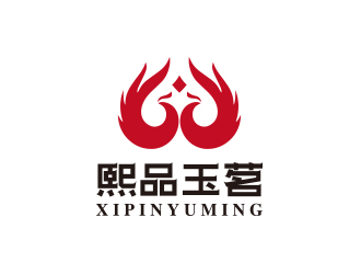 孫金澤的熙品玉茗logo設計