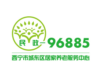 黃安悅的西寧市城東區(qū)眾益陽光社會服務中心logo設計