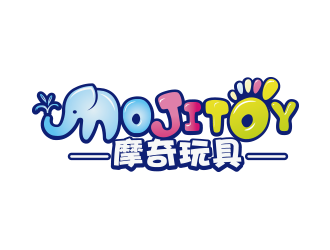 Moji toy 義烏摩奇玩具公司logologo設計