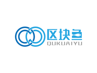 區塊魚（業務平臺）logo設計