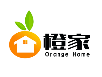 朱兵的橙家 Orange Homelogo設計