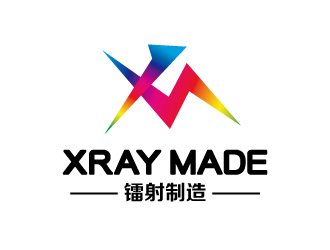 張俊的Xray Made 中文：鐳射制造logo設計