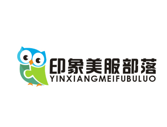 李正東的印象美服部落logo設計