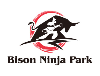 向正軍的Bison Ninja Parklogo設(shè)計