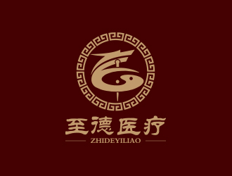 孫金澤的至德醫療logo設計