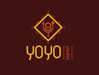 朱紅娟的YOYO.studiologo設計