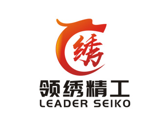 李正東的領(lǐng)繡精工/LEADER SEIKOlogo設(shè)計