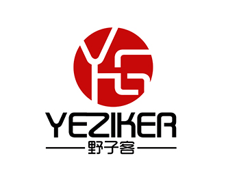 潘樂(lè)的野子客 拼音yeziker零售商標(biāo)設(shè)計(jì)logo設(shè)計(jì)