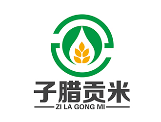 潘樂的子臘貢米logo設計